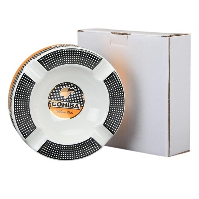 Ceramic Cohiba Cigar Ashtray