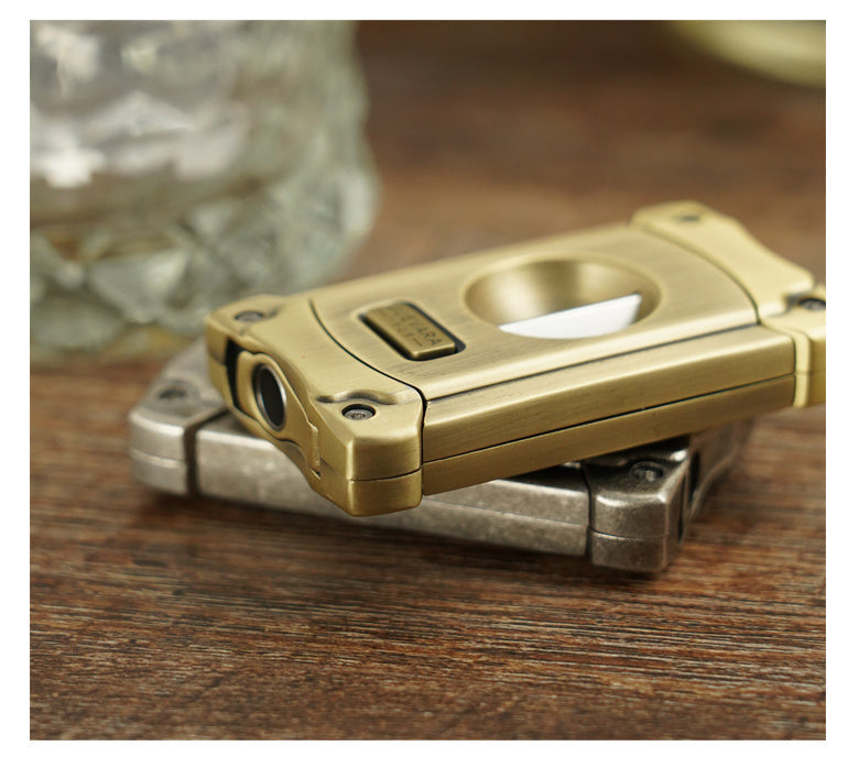 Brass V-Shaped Cigar Cutter