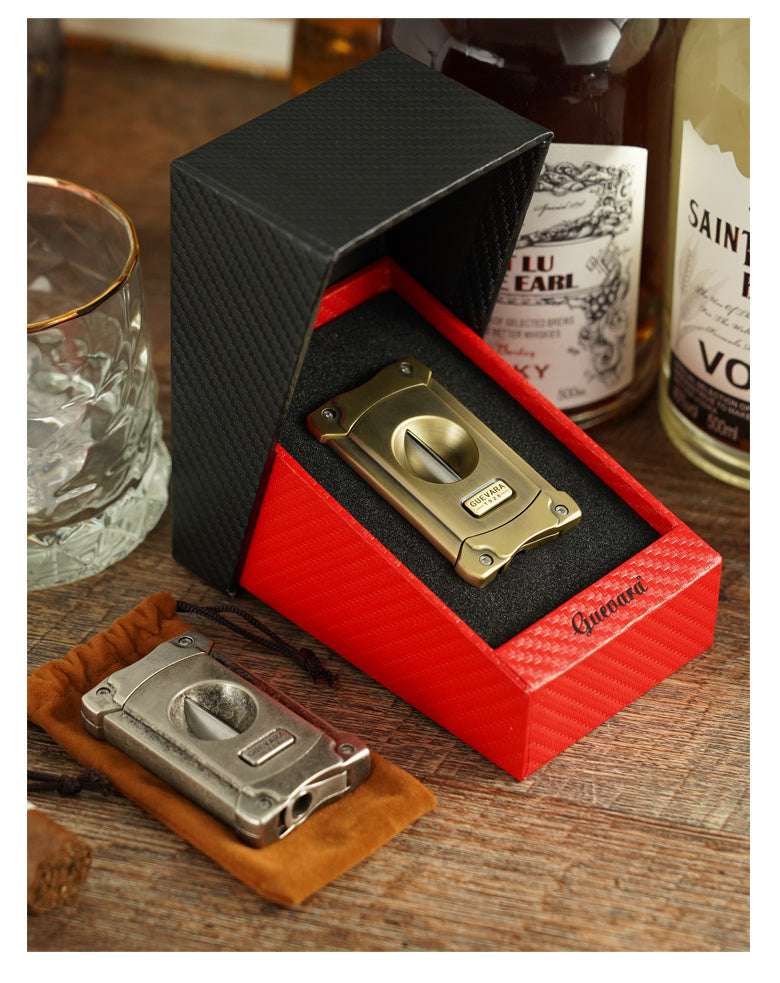 Brass V-Shaped Cigar Cutter