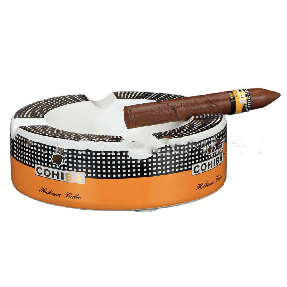 Ceramic Cohiba Cigar Ashtray